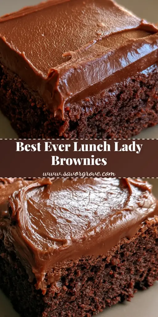 Lunch Lady Brownies: The Ultimate Nostalgic Crackle-Top Recipe 3 A stack of thick, square-cut Lunch Lady Brownies with a glossy chocolate fudge frosting and a delicate crackle top on a neutral background.